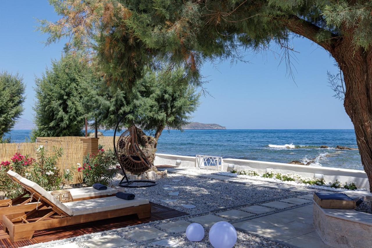 Villa Seashell -Wonderful Newly Renovated Villa On The Beach Galatás Exterior photo